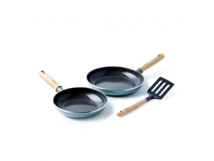 vyr 35770Set panvi 20 cm 24 cm obracecka MAYFLOWER modra GreenPan