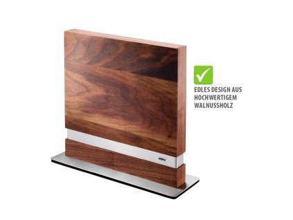 Magnetický blok na nože ENNO, ořechové dřevo GEFU 4