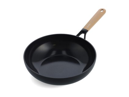 Wok pánev ECO-SMART SHAPE 28 cm, světlá rukojeť - GreenPan  Wok ECO-SMART SHAPE 28 cm, světlá - GreenPan