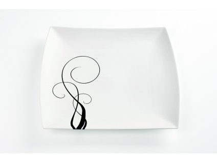 Obdélníkový podnos Breeze 40 x 20 cm - Maxwell Williams  Breeze porcelánový obdélníkový podnos - Maxwell Williams