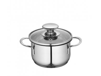 Mini hrnec 12 cm - Küchenprofi  Mini hrnec se skleněnou poklicí 12 cm 650ml - Küchenprofi