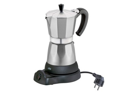 Kávovar elektrický Classico Moca express na 6 šálků 300 ml - CILIO Solingen  Classico elektrický vařič na espresso 6 šálků - CILIO Solingen