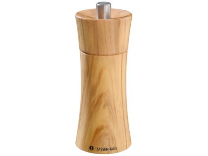 Mlýnek na sůl FRANKFURT olivové dřevo 14 cm - Zassenhaus  Frankfurt mlýnek na sůl 14 cm Olivenholz - Zassenhaus