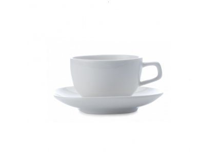 Šálek s podšálkem espresso White Basics Bisou 100 ml Maxwell&Williams