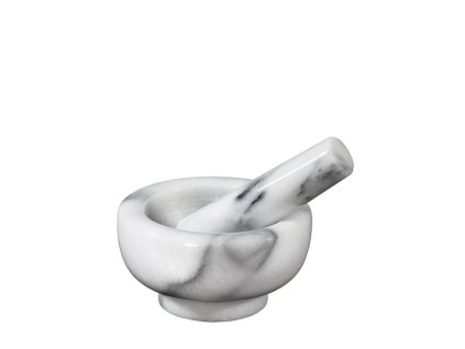 Hmoždíř mramor bílý 8 cm - Küchenprofi  Mramorový Hmoždíř 8 cm - Küchenprofi