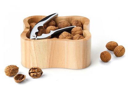 Miska na ořechy s louskáčkem - Continenta  Louskáček na ořechy s miskou - Continenta