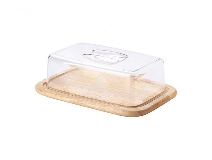 Prkénko s poklopem 30 x 20 cm - Continenta  Dóza pro uchovávání potravin malá - Continenta