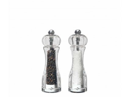 Sada mlýnků na pepř a sůl TORONTO 14 cm - Küchenprofi  TORONTO set akrylových mlýnků 14 cm - Küchenprofi