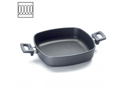 Servírovací Pánev Titanium Nowo 28 x 28 cm - WOLL  Titanová servírovací pánev na indukci 28 × 28 cm Titanium Nowo - WOLL