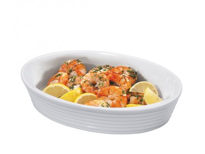 Sedlácká zapékací miska oválná BURGUND 30 cm - Küchenprofi  Zapékací porcelánová mísa oválná BURGUND 30 cm - Küchenprofi