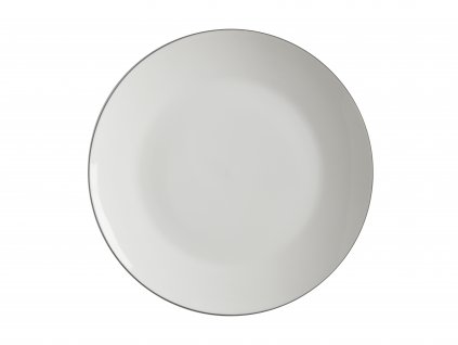 Porcelánový mělký talíř White Basics EDGE 27 cm - Maxwell&Williams  Porcelánový jídelní mělký talíř White Basics Edge 27 cm - Maxwell&Williams