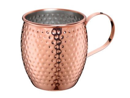 Měděný hrnek MOSCOW MULE, tepaný - CILIO Solingen  MOSCOW MULE měděný hrnek, tepaný - CILIO Solingen