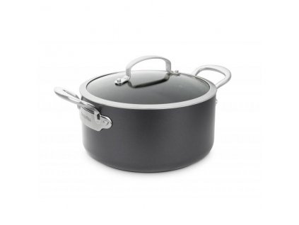 Hrnec s poklicí 24 cm Barcelona Black - GreenPan  Barcelona Black Hrnec na vaření 24cm - GreenPan
