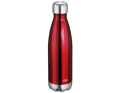 ELEGANTE termoláhev 1 l, červená - Cilio  Nerezová láhev 1l, červená - Cilio