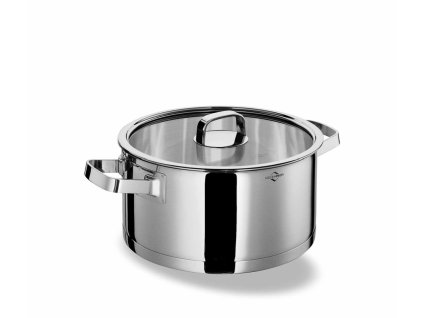 Kastrol SAN REMO se skleněnou poklicí, 24 cm - Küchenprofi  SAN REMO nerezový kastrol s poklicí, 24 cm - Küchenprofi