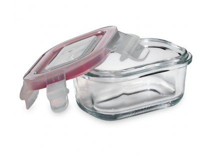 Dóza na ukládání potravin MINI 120 ml, hranatá - Küchenprofi Solingen  Hranatá dóza na potraviny MINI, 120 ml - Küchenprofi Solingen