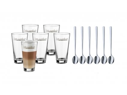 Set na latte macchiato + lžičky 6ks Clever & More - WMF  Latte Macchiato sklenice Clever & More 6 ks a lžičky 6 ks - WMF