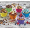 Formičky na muffiny 6 ks, silikon 9 cm Küchenprofi 1