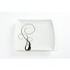 f 603Ctvercovy melky talir Breeze 30 x 30 cm Maxwell Williams