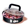 Bake&Take Dortová forma s víkem 26cm - KAISER  Forma na koláč 26 cm s transportním poklopem - KAISER