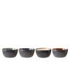 vyr 37828Sada servirovacich mini misek 10 cm Black Mix 4 ks BITZ