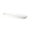 Porcelánový Talíř na bagetu 40 x 13 cm WHITE BASICS - Maxwell&Williams  WHITE BASICS Talíř na česnekový chléb 40 cm - Maxwell&Williams