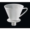 Filtr na kávu velikost 4, bílý - Cilio  Porcelánový filtr na kávu 4 - Cilio