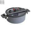 Titanový Polotlakový Kastrol Diamond Active Lite 24 cm na indukci - WOLL  Polotlakový Kastrol s nepřilnavým povrchem Diamond Active Lite 24 cm na indukci - WOLL