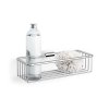 Košík do sprchy ATORE lesklý, 28,8x14,4 cm - ZACK  ATORE obdelníkový košík do sprchy 28,8x14,4 cm, lesklý - ZACK