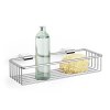 Košík do sprchy ATORE lesklý, 36,8x16,8 cm - ZACK  ATORE obdelníkový košík do sprchy 36,8x16,8 cm, lesklý - ZACK