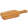 Krájecí prkénko s rukojetí olivové dřevo, 26x12x0,9 cm - Zassenhaus  Prkénko na krájení s rukojetí 26x12x0,9 cm, olivové dřevo - Zassenhaus