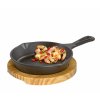 Mini servírovací pánev s prkénkem, kulatá - Küchenprofi  Kulatá servírovací pánev s prkénkem - Küchenprofi