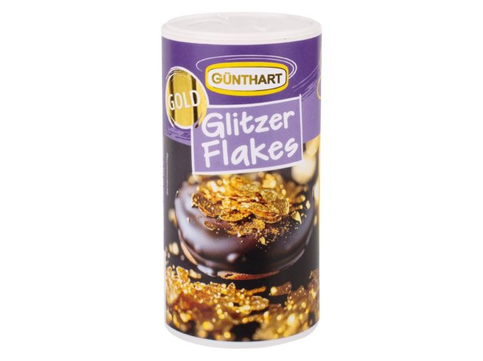 Glitry jedlé zlaté Gunthart 50 g