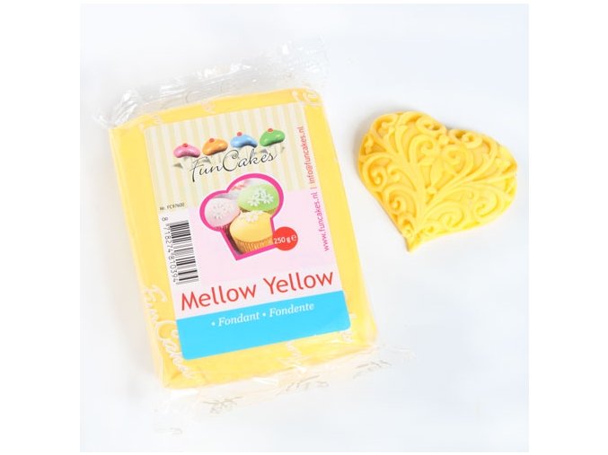 Fondánová hmota modelovací Mellow yellow 250 g