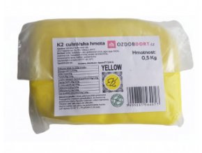K2 - potahová hmota žlutá 500 g