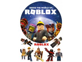velka sada na dort POPLATEK ROBLOX POSTAVICKY