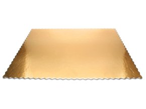 tac zlaty hruby vlnka obdelnik 17 x 35 cm 10 ks