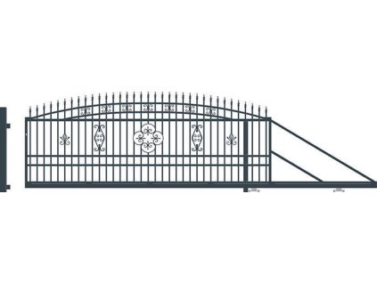 1097 alice brana posuvna prava s pohonem sirka 4000 x vyska 1690 mm