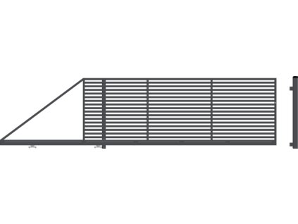 1136 arizona brana posuvna sirka 4000 x vyska 1490 mm bez pohonu leva
