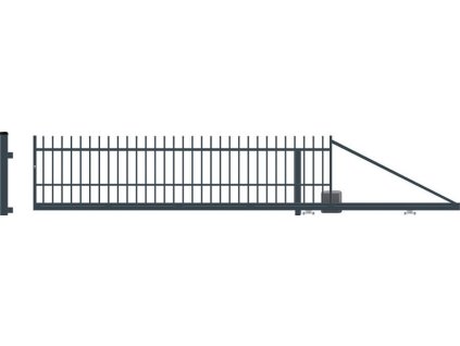 1175 barcelona brana posuvna leva s pohonem sirka 4000 x vyska 1040 mm