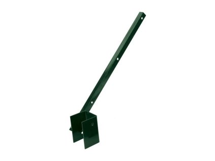 1223 bavolet 1 stranny na sloupek 60x60 mm zn pvc vnitrni