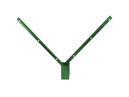 1229 bavolet 2 stranny na sloupek 60x60 mm zn pvc