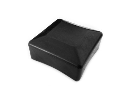1640 krytka 100x100 mm cerna prevlecna
