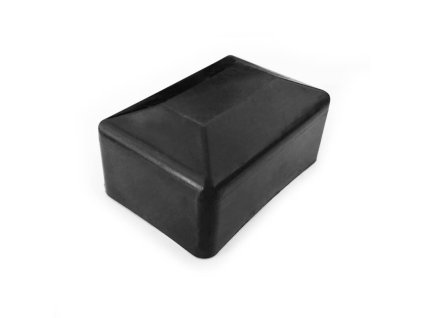1643 krytka 60x40 mm cerna prevlecna