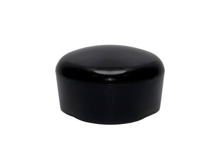 1670 kloboucek sloupkovy pvc 50 mm cerna