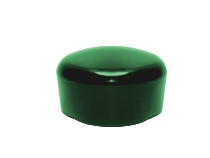1682 kloboucek sloupkovy pvc 76 mm zelena