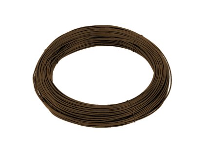 1844 vazaci drat pvc 1 4 2 00 mm 50m hnedy