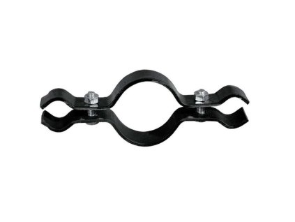 1859 drzak plot ramu v zakl barve 2xsroub m6x16 s matkou pro kulaty sloupek o prumeru 43 50 mm