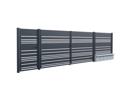 2240 lavander brana na kolecku bez pohonu sirka 4000 vyska 1520mm leva