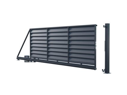 2348 mistral brana posuvna s pohonem sirka 4000 x vyska 1495 mm leva